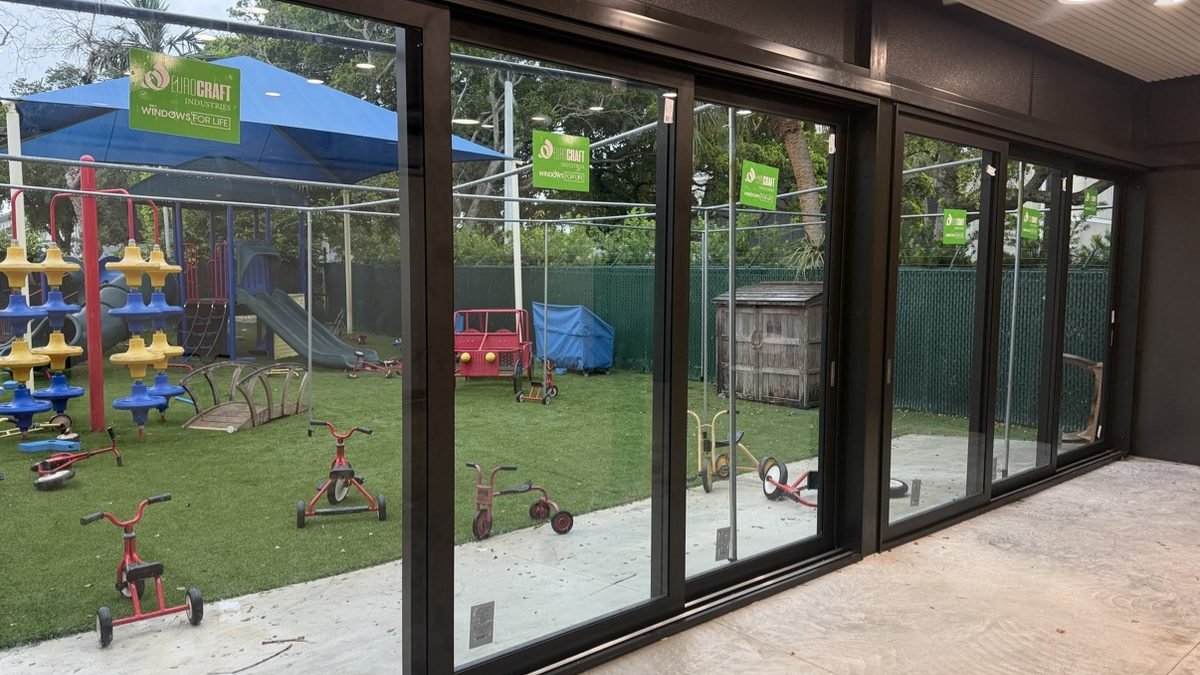 Hurricane impact rated window and door unit